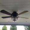Flush Mount Outdoor Ceiling Fans (Photo 5 of 15)