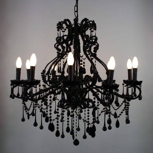 The 15 Best Collection of Vintage Black Chandelier