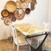 Aztec Round Pedestal Dining Tables (Photo 8 of 25)