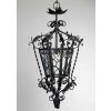 Forged Iron Lantern Chandeliers (Photo 11 of 15)