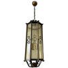 Forged Iron Lantern Chandeliers (Photo 8 of 15)