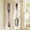 Big Spoon And Fork Decors (Photo 11 of 15)
