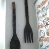 Big Spoon And Fork Wall Decor (Photo 5 of 15)