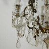 Four-Light Antique Silver Chandeliers (Photo 11 of 15)