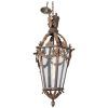 French Iron Lantern Chandeliers (Photo 14 of 15)