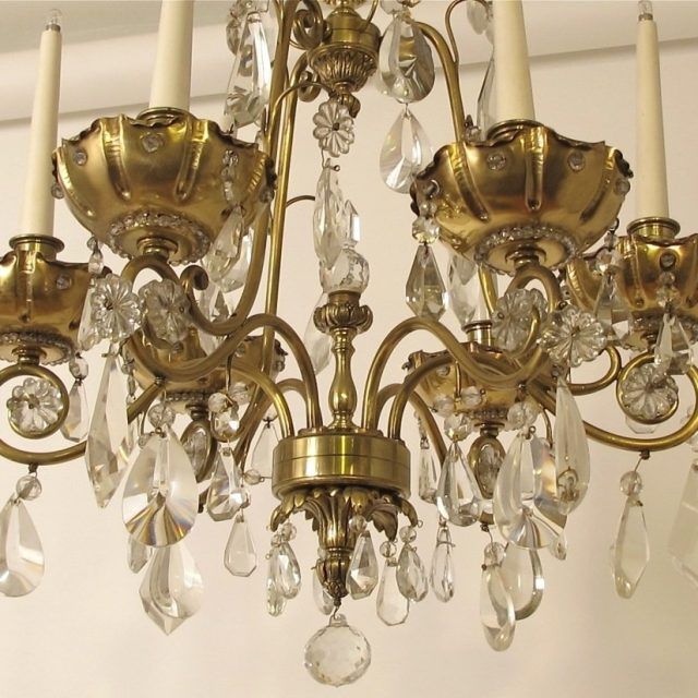 15 Inspirations Brass and Crystal Chandelier