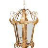 French Iron Lantern Chandeliers (Photo 1 of 15)