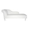 White Leather Chaise Lounges (Photo 4 of 15)