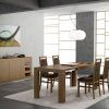 Frosted Glass Modern Dining Tables With Grey Finish Metal Tapered Legs (Photo 15 of 25)