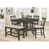 Valencia 5 Piece Counter Sets With Counterstool (Photo 15 of 25)