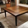 Dark Wood Square Dining Tables (Photo 20 of 25)