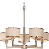 Clip On Drum Chandelier Shades (Photo 2 of 15)
