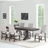 Transitional 6-Seating Casual Dining Tables (Photo 8 of 25)