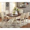 Craftsman 5 Piece Round Dining Sets With Uph Side Chairs (Photo 24 of 25)