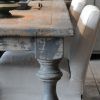 Country Dining Tables With Weathered Pine Finish (Photo 11 of 25)