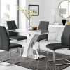 Chrome Metal Dining Tables (Photo 8 of 15)