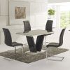Black High Gloss Dining Tables And Chairs (Photo 8 of 25)