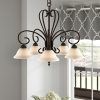 Gaines 5-Light Shaded Chandeliers (Photo 2 of 25)