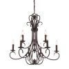 Gaines 9-Light Candle Style Chandeliers (Photo 2 of 25)