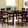 Cappuccino Finish Wood Classic Casual Dining Tables (Photo 3 of 25)