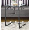 Geometric Glass Modern Console Tables (Photo 12 of 15)