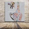 Giraffe Canvas Wall Art (Photo 6 of 15)