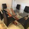 Glass 6 Seater Dining Tables (Photo 23 of 25)