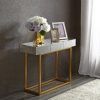 Glass And Gold Console Tables (Photo 6 of 15)