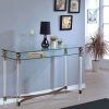 Glass And Gold Console Tables (Photo 10 of 15)