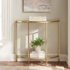 Glass And Gold Console Tables (Photo 2 of 15)
