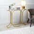 15 Best Ideas Glass and Gold Console Tables