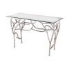 Glass And Gold Oval Console Tables (Photo 8 of 15)