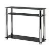 Glass And Pewter Console Tables (Photo 13 of 15)
