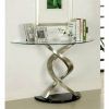 Glass And Pewter Console Tables (Photo 14 of 15)
