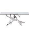 Glass And Stainless Steel Dining Tables (Photo 15 of 25)