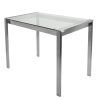 Glass And Stainless Steel Dining Tables (Photo 8 of 25)