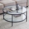 Glass Coffee Tables With Lower Shelves (Photo 15 of 15)
