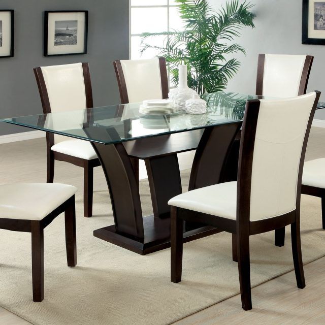 25 Photos Glass Dining Tables and 6 Chairs