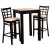 Jaxon Grey 5 Piece Extension Counter Sets With Fabric Stools (Photo 24 of 25)