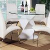 Gloss White Dining Tables And Chairs (Photo 13 of 25)