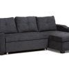 Gneiss Modern Linen Sectional Sofas Slate Gray (Photo 7 of 25)