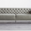 Gneiss Modern Linen Sectional Sofas Slate Gray (Photo 6 of 25)