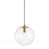 Golden Bronze And Ice Glass Pendant Lights (Photo 14 of 15)