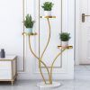 Gold Plant Stands (Photo 11 of 15)