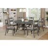 Hanska Wooden 5 Piece Counter Height Dining Table Sets (Set Of 5) (Photo 10 of 25)