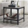 Gray Driftwood And Metal Console Tables (Photo 12 of 15)