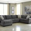 Gray Sectionals With Chaise (Photo 4 of 15)