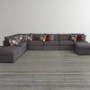 Gray U Shaped Sectionals (Photo 13 of 15)