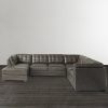 Gray U Shaped Sectionals (Photo 8 of 15)