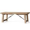 Gray Wash Benchwright Pedestal Extending Dining Tables (Photo 15 of 25)